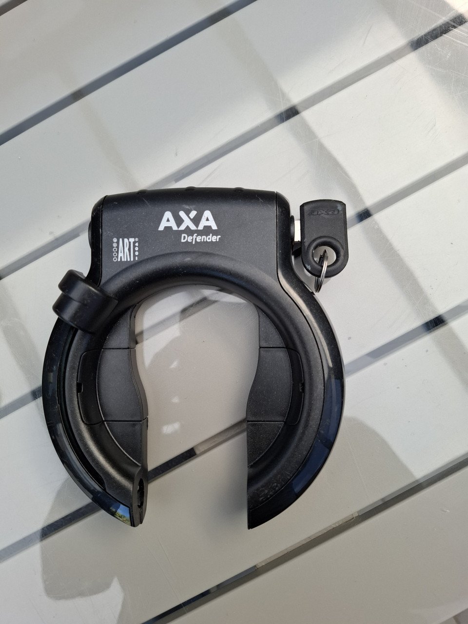Axa Defender Ringslot - ART 4001- Zwart - 2 Stuks.  1 sleutel.
