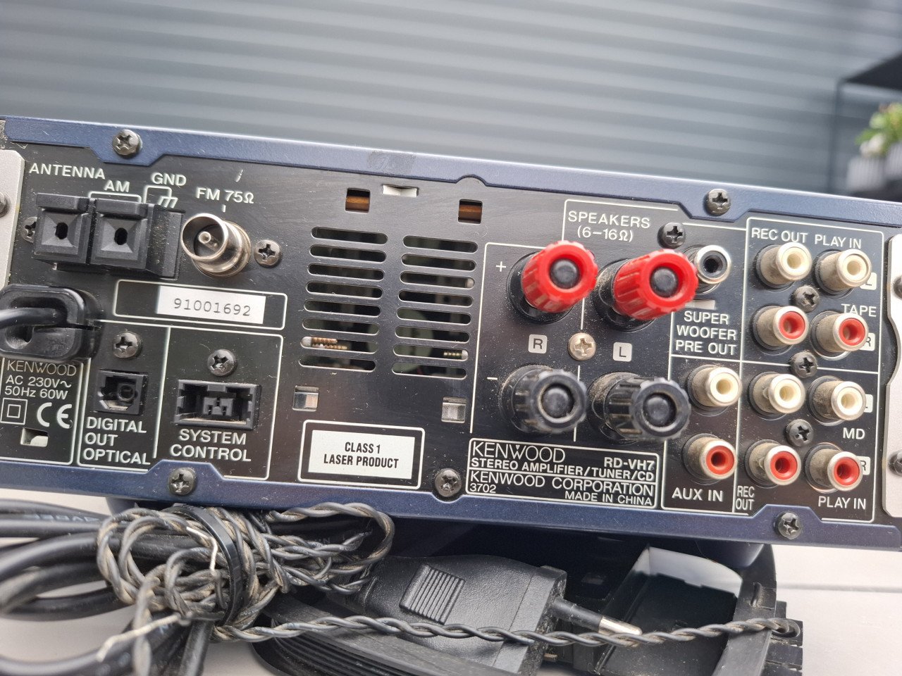 Vintage Kenwood RD-VH7 stereoversterker tuner cd-speler.