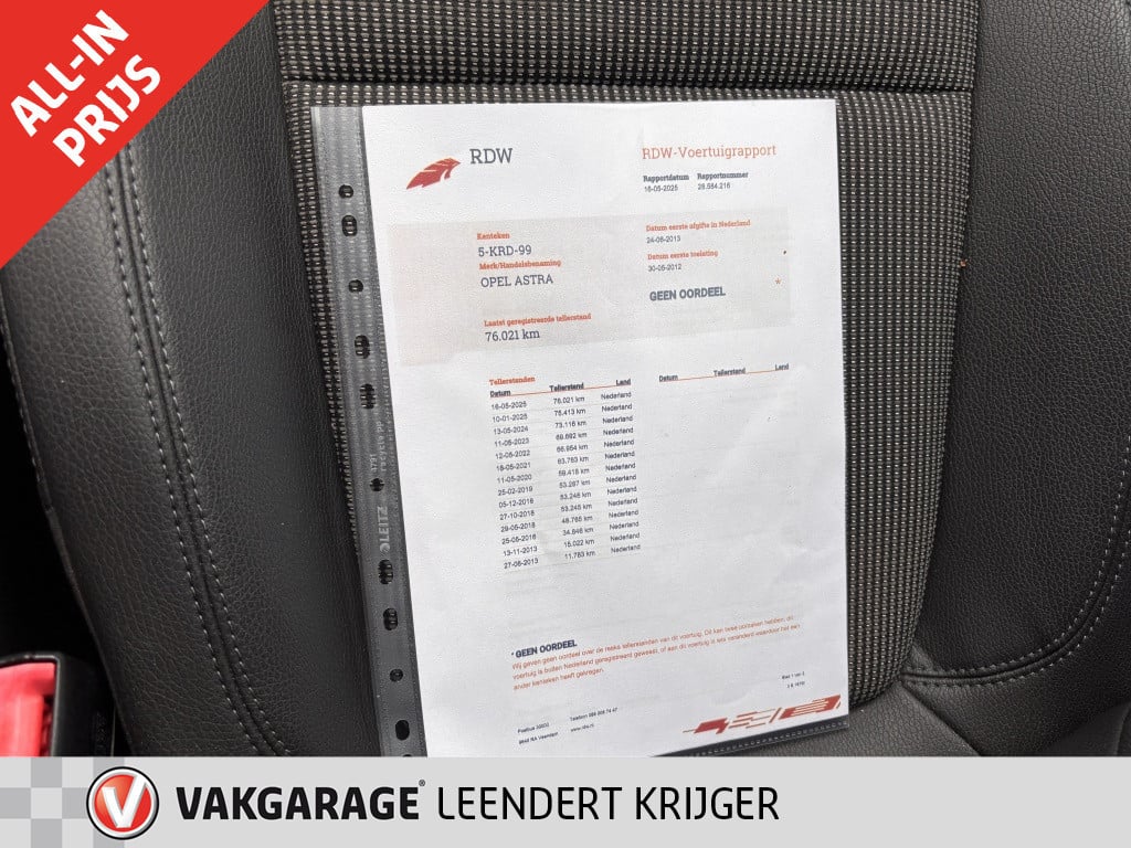 Opel Astra 1.4 turbo cosmo