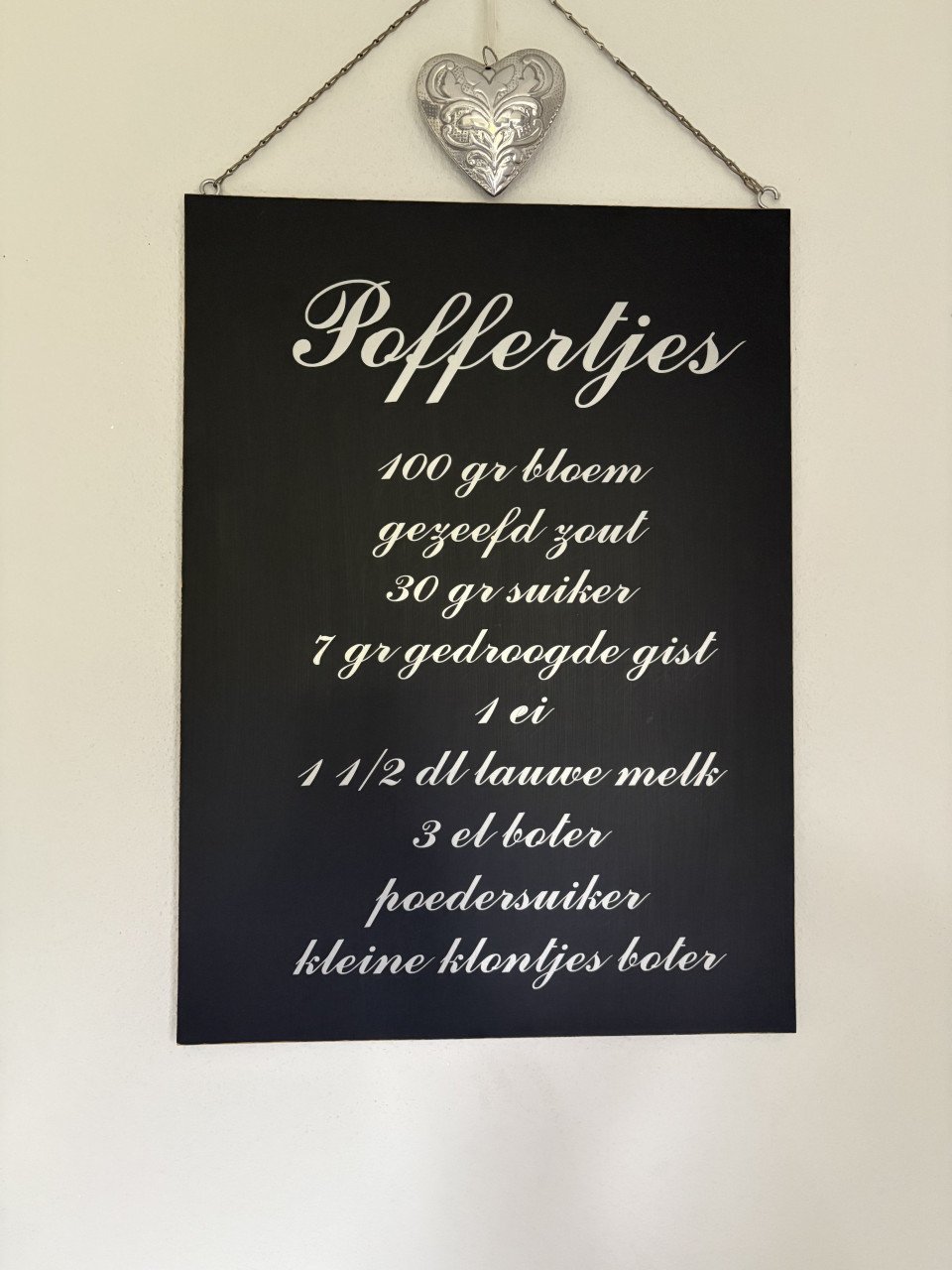 Leuke borden met recepten