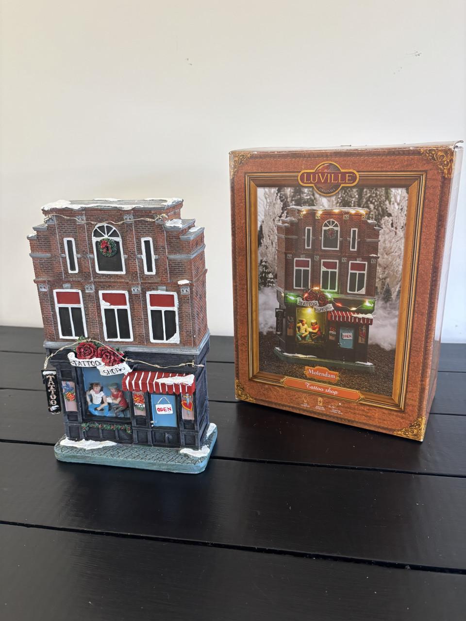 Kerst huisjes luville, intratuin etc