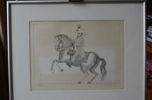 2 Etsen Aat Verhoog pendant gedrukt, gesigneerd/genummerd
