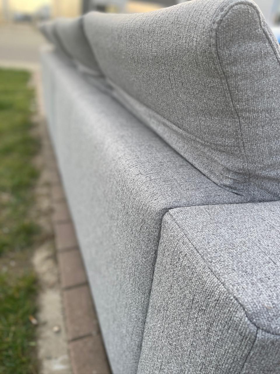 GRATIS LEVERING HEEL NL Montel Grijs 4-zits Stoffen Bankstel