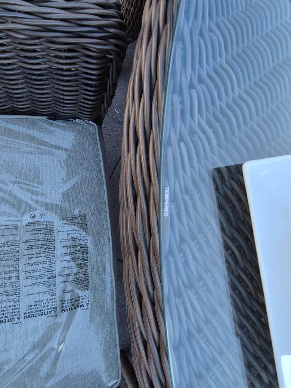 4SO Dining tuinset met Nieuwe kussens ZGAN