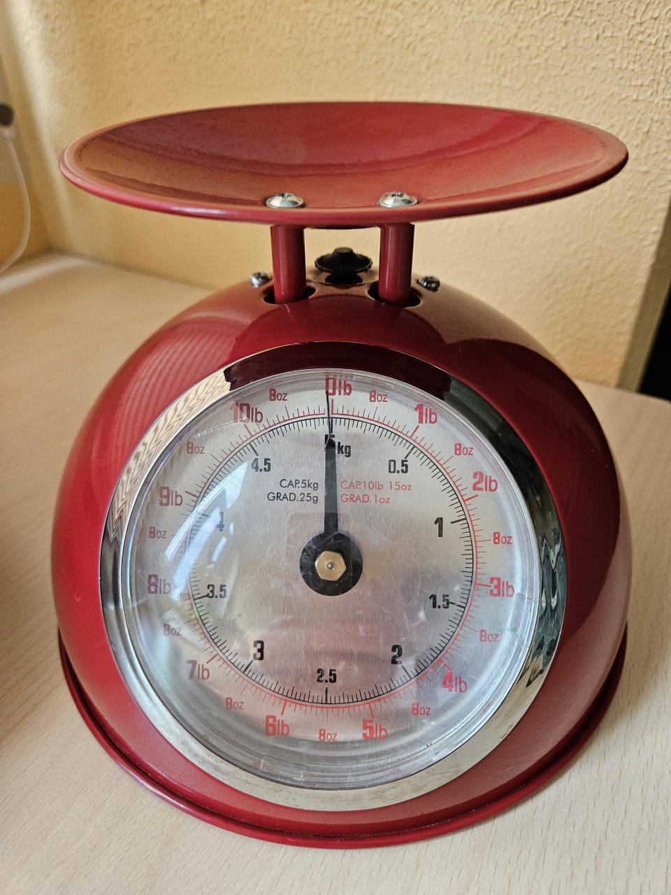 Retro keuken weegschaal