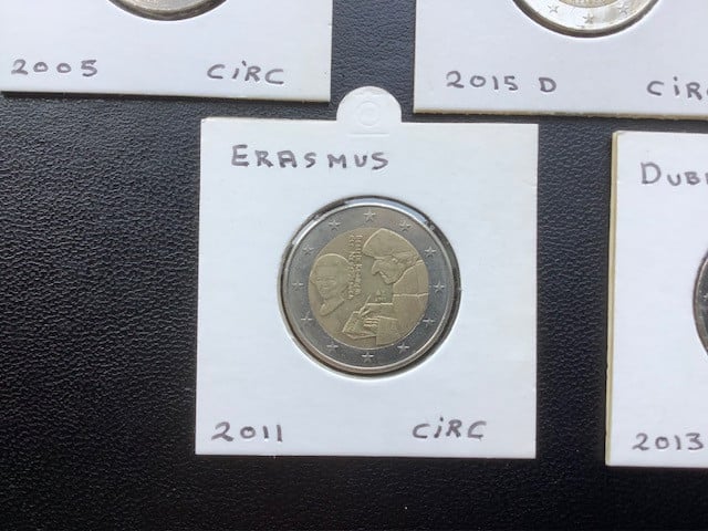 Diverse speciale 2 euro munten.