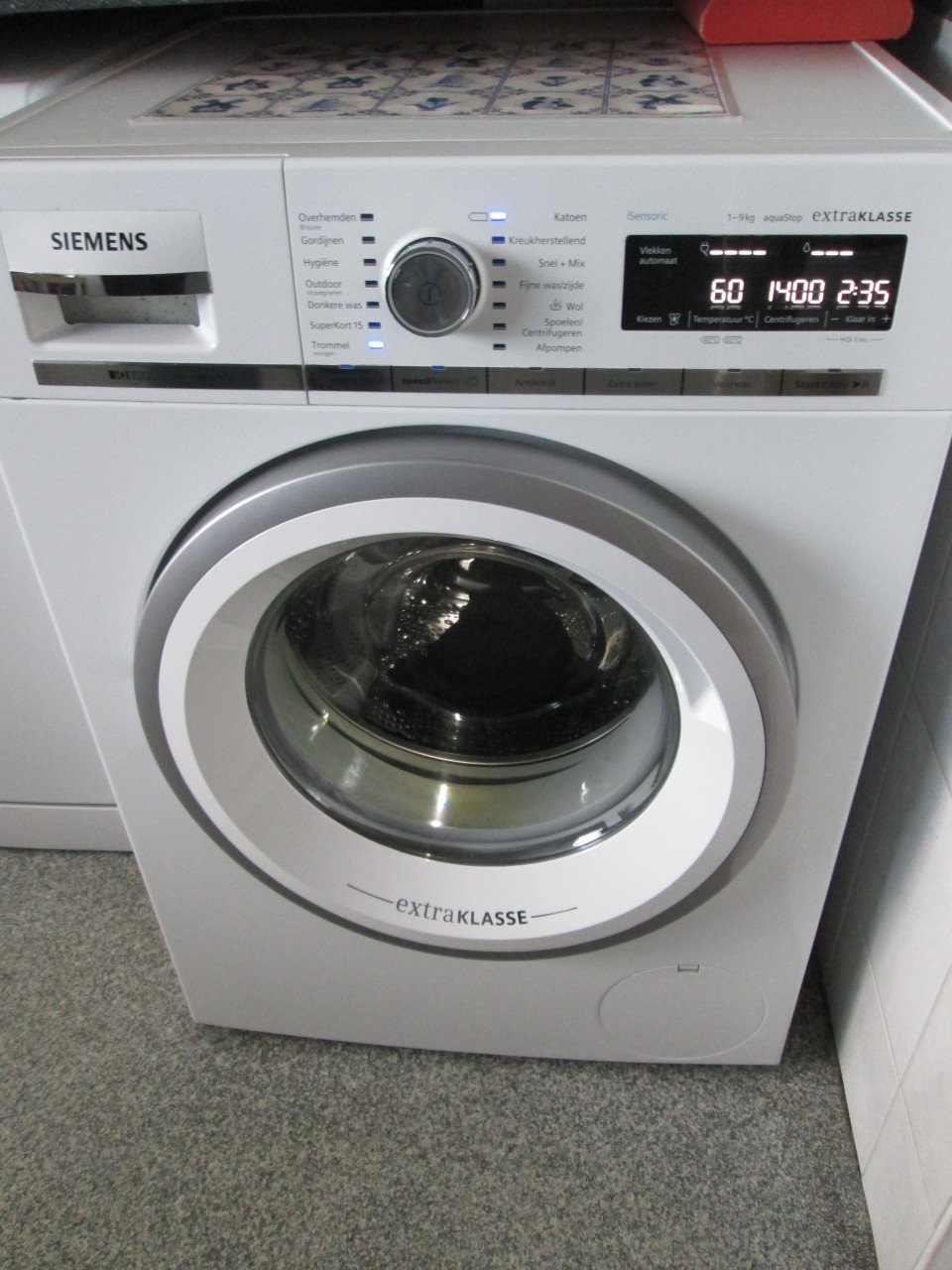 Siemens wasmachine 8 kilo