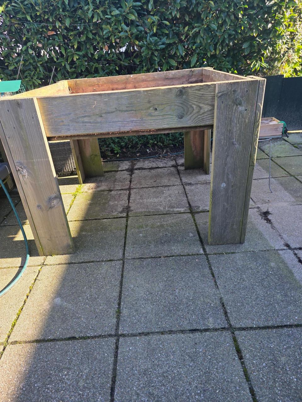 Moestuinbak 120x120 H95