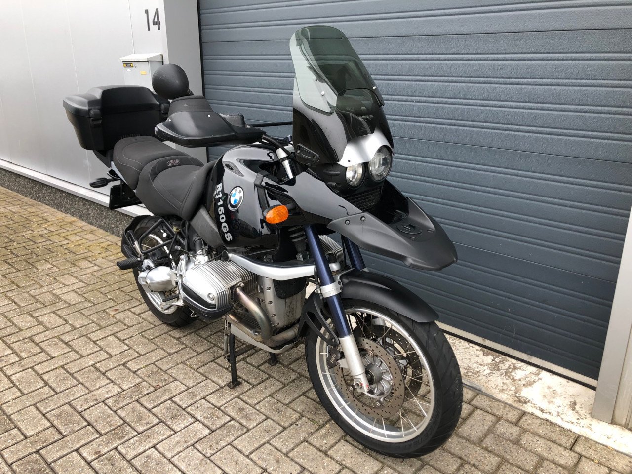 BMW R1150GS uit 2002 met ABS en slechts 63dkm, topkoffer, rijklaar €3750,-