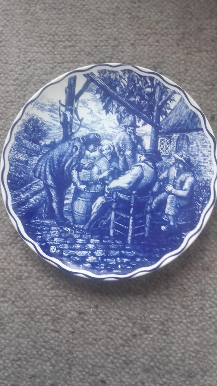 Partij delfts blauw