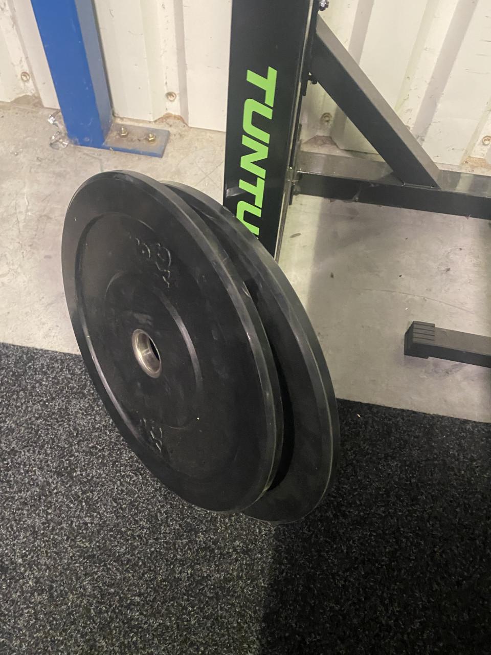 Compleet SQUAT-RACK met bar/plates en bankje