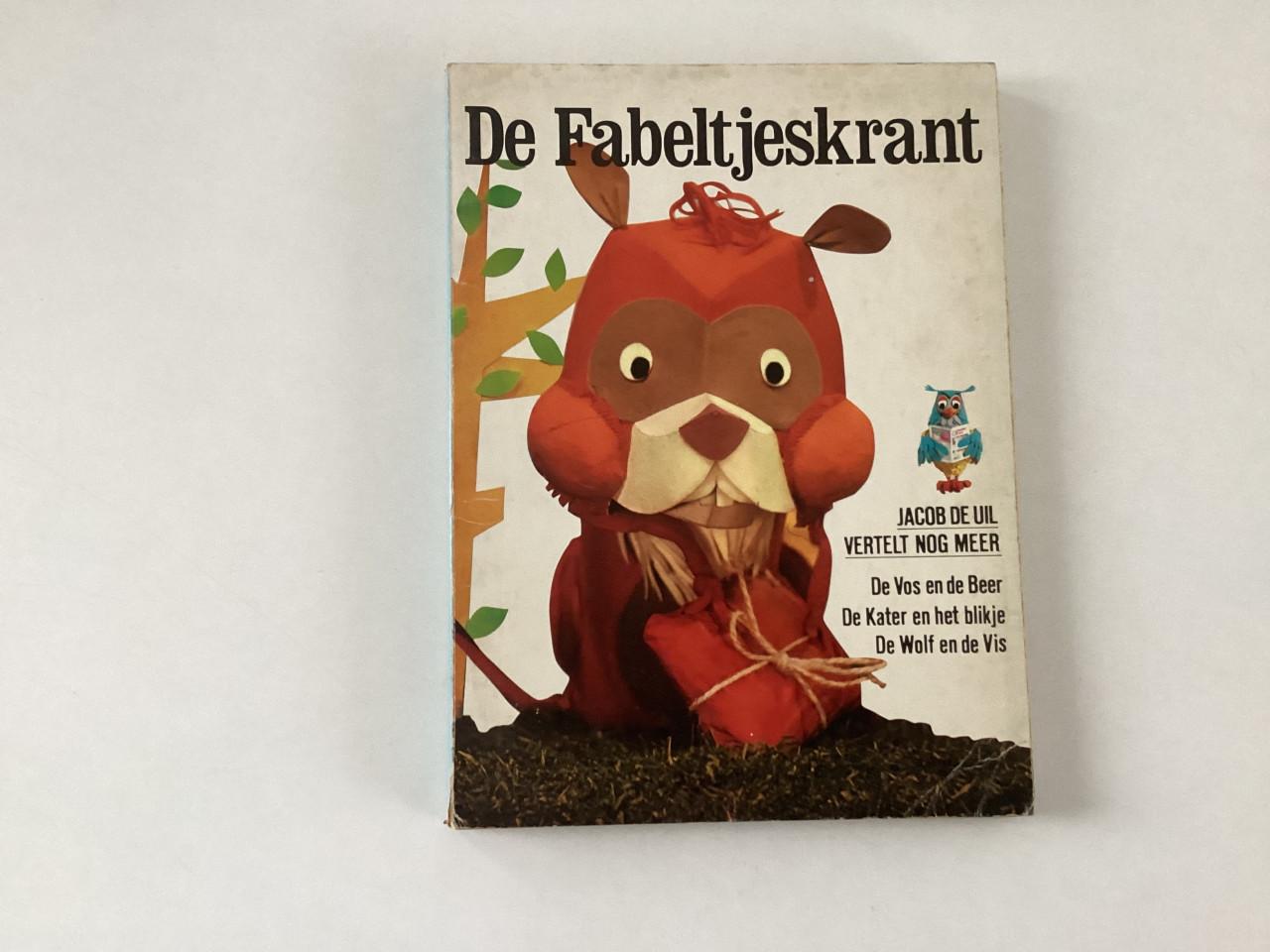 Verschillende vintage stripboekjes van de Fabeltjeskrant.