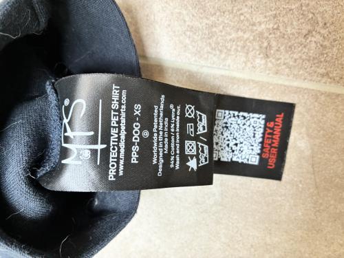 Medical petshirt xs hond