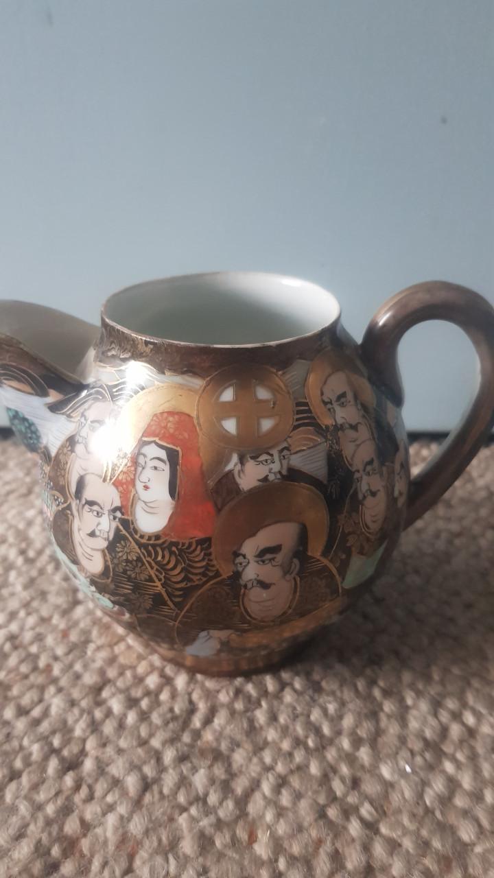 Divers Satsuma servies porselein