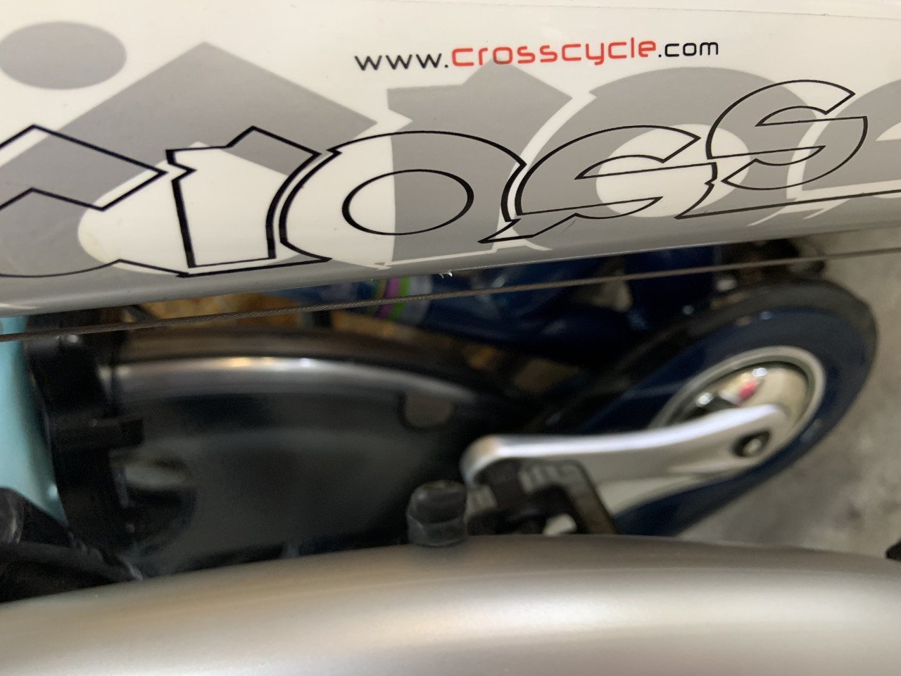 Herenfiets Cross Arow 21 versn. Velgrm. Veel vernieuwd zeer goed.