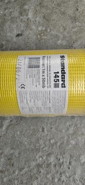 Wapening gaas gips/stuc werk 50m2