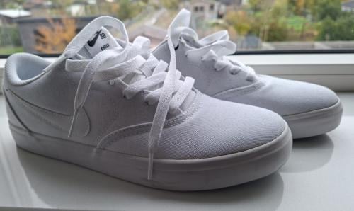 Nike witte canvas sneakers