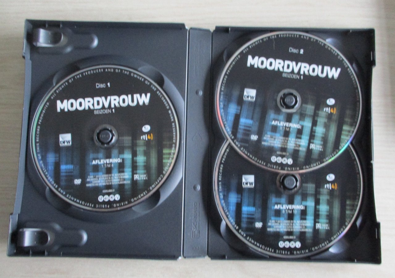 Moordvrouw  Seizoen 1,2,3      (ZGAN)