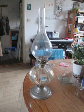 Mooie oude olielamp