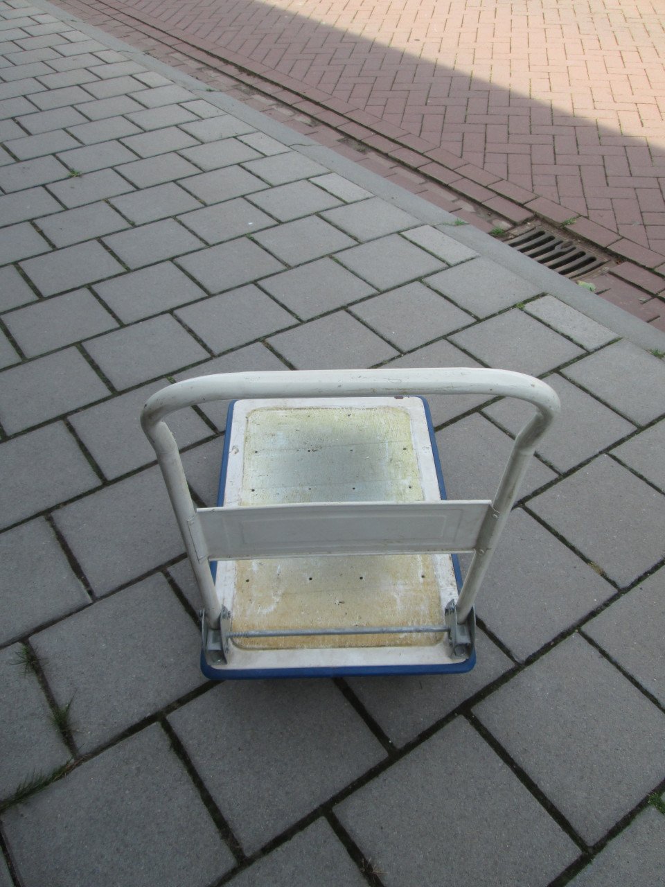Plateau wagentje met 4 wielen
