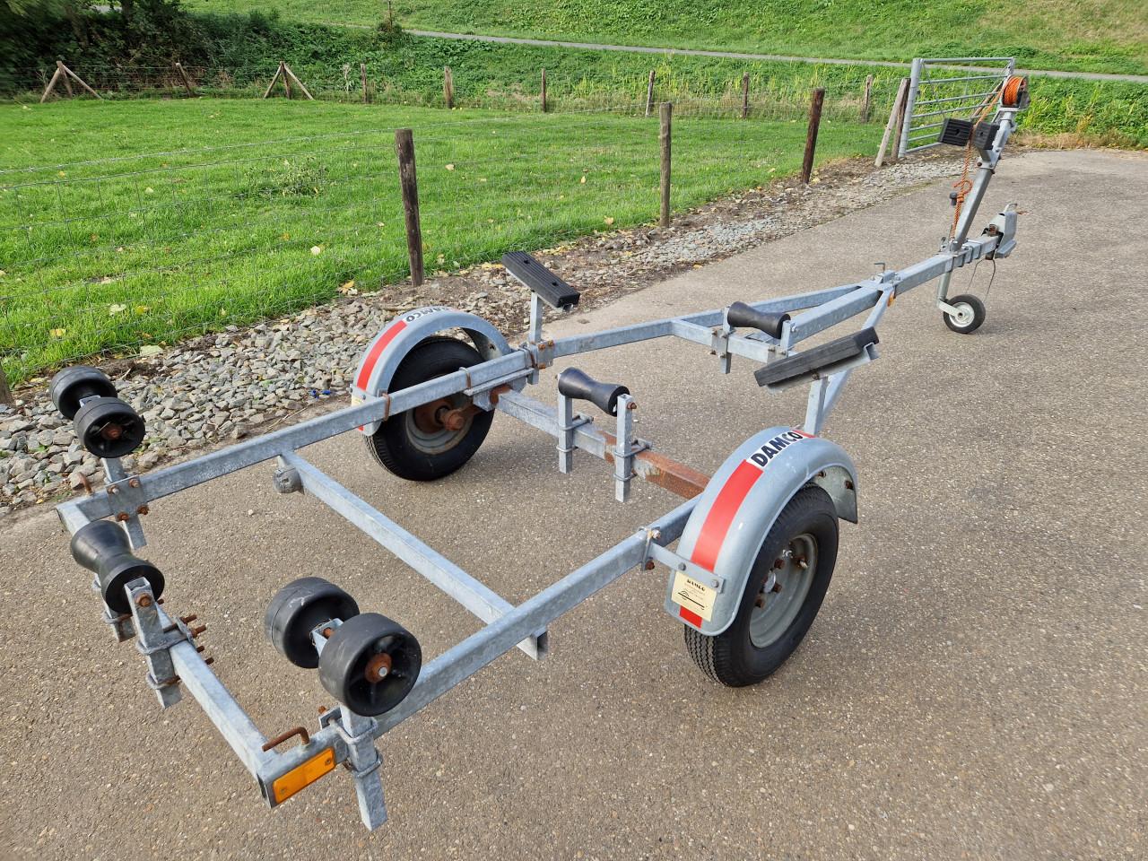 DAMCO 500 kg kantel trailer