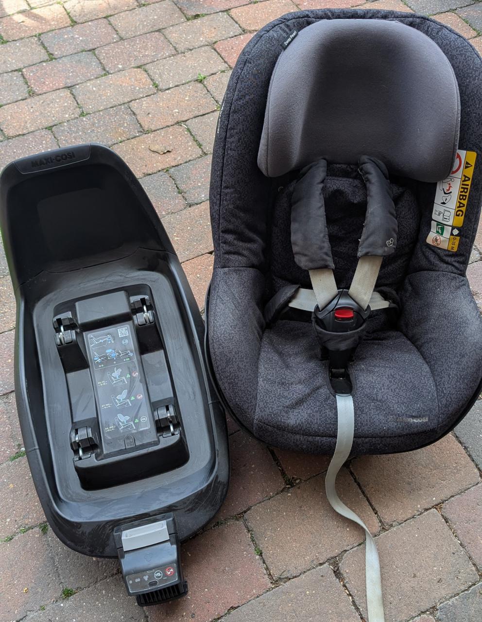 Isofix + 2way pearl