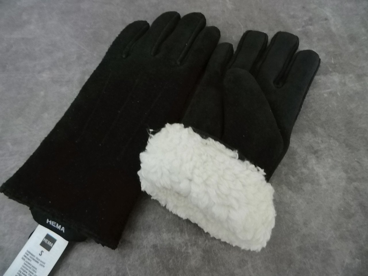 Leren Handschoenen maat S.