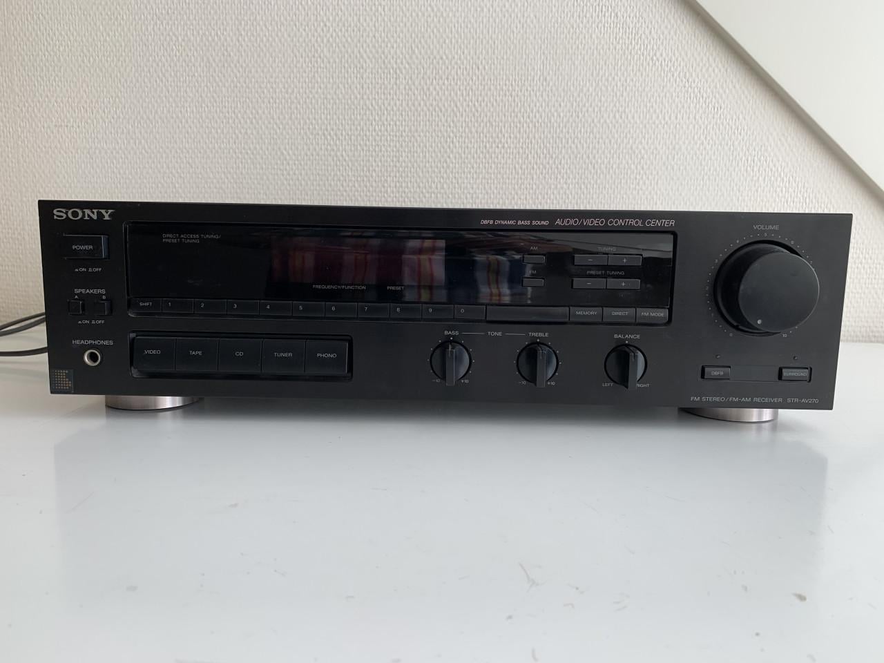 Sony receiver STR-AV270