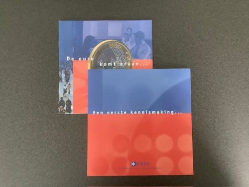 Nederland, euro introductie set met boekje.