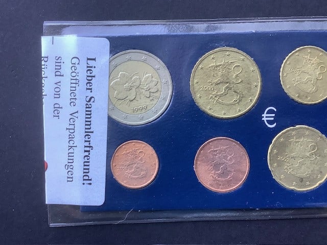 Finland euro muntset.