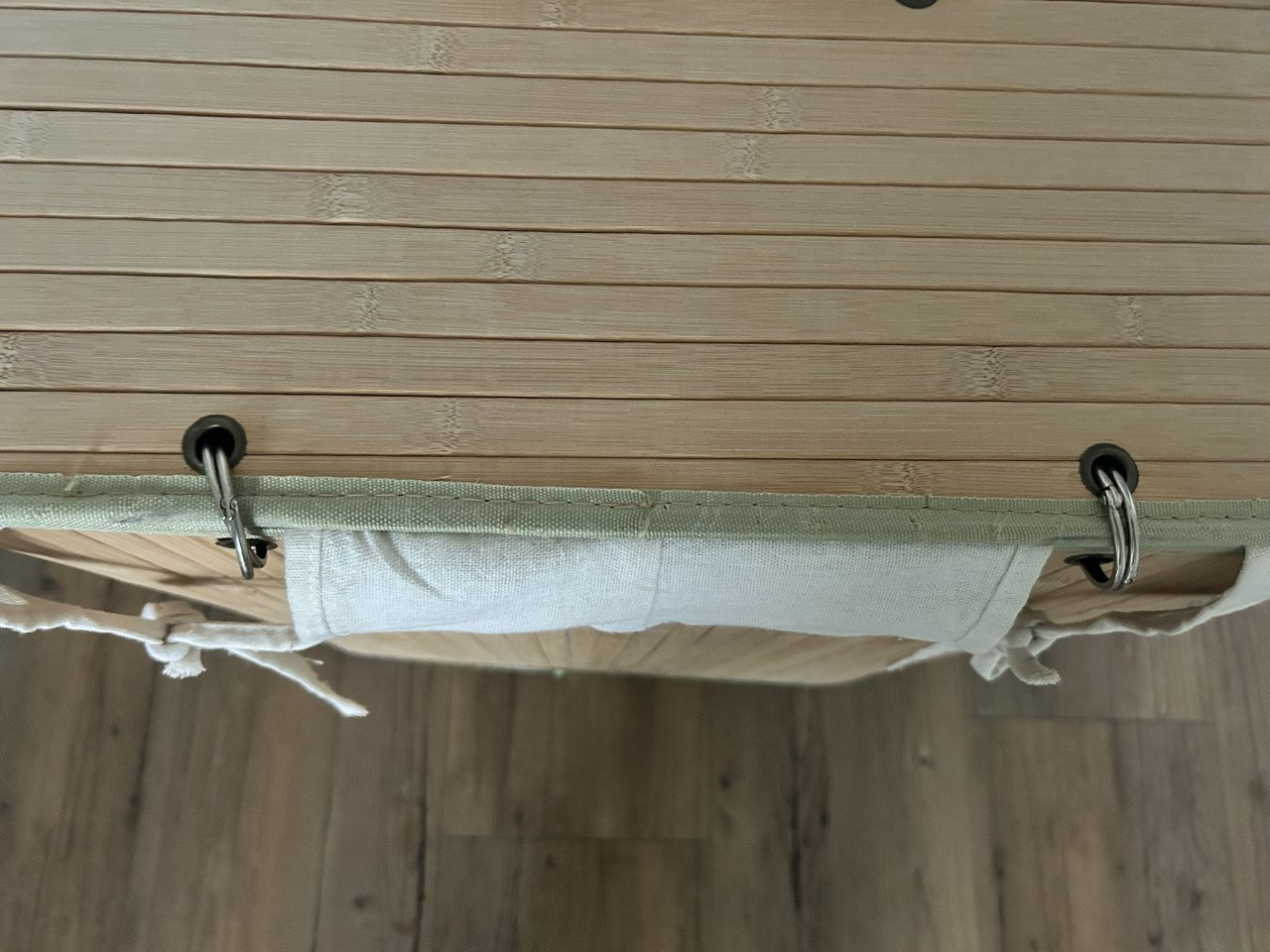 Wasmand met 2 vakken