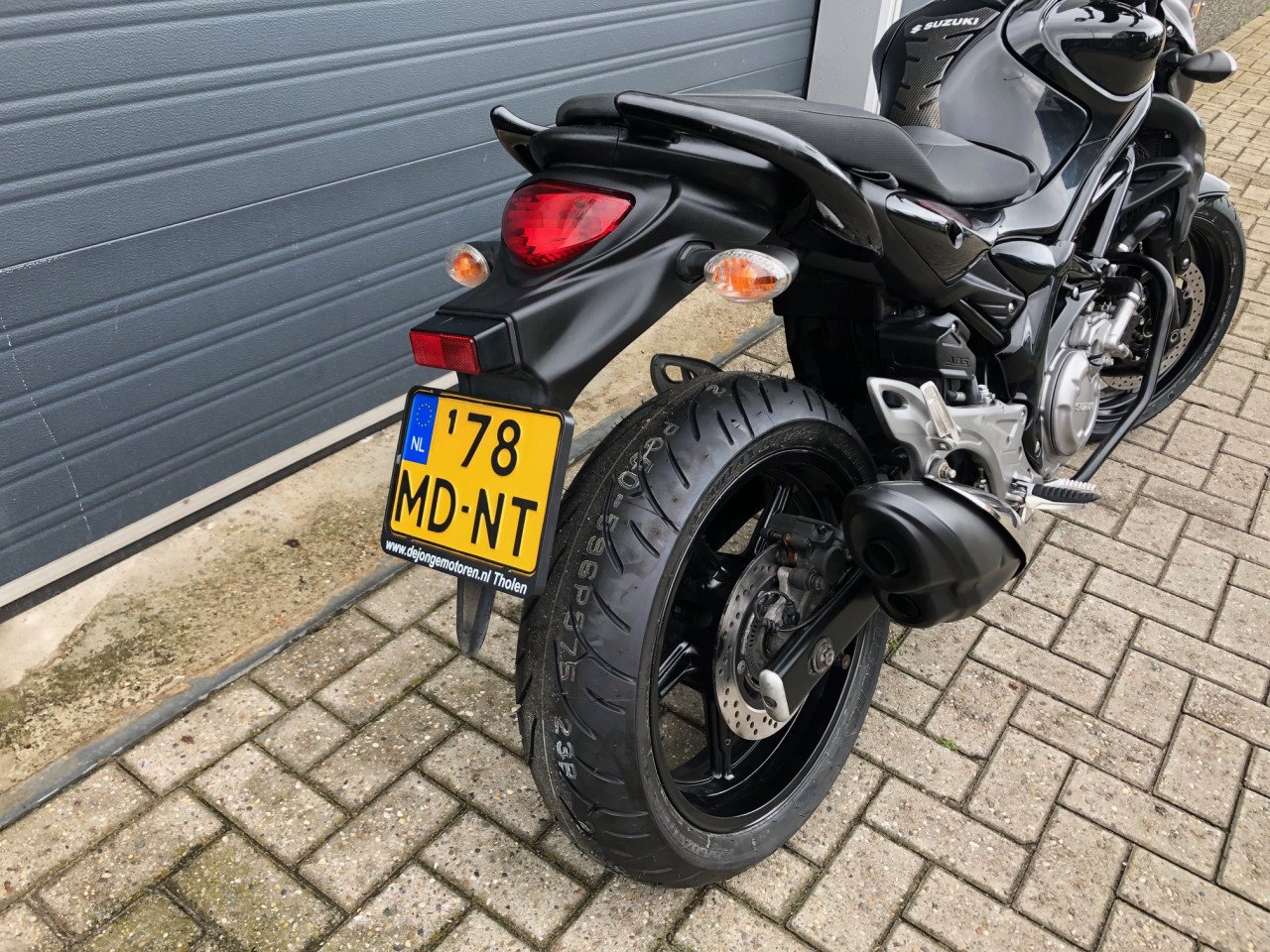 Suzuki Gladius 650 met ABS uit 2013, net onderhoud gehad, nwe banden €3250-