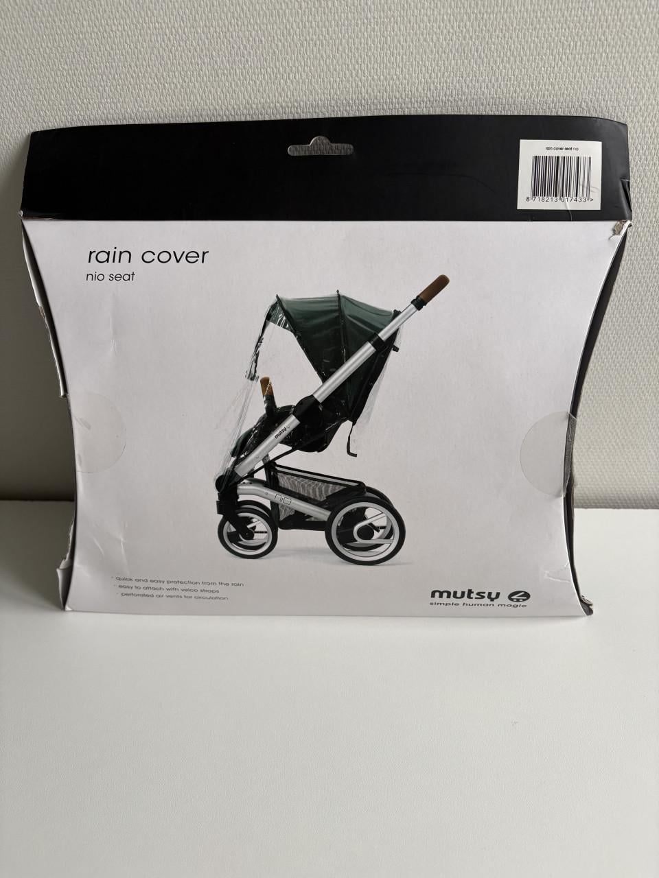 Mutsy Nio Kinderwagen, compleet, 3 in 1, kleur North Black