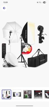 Lightbox voor fotografie