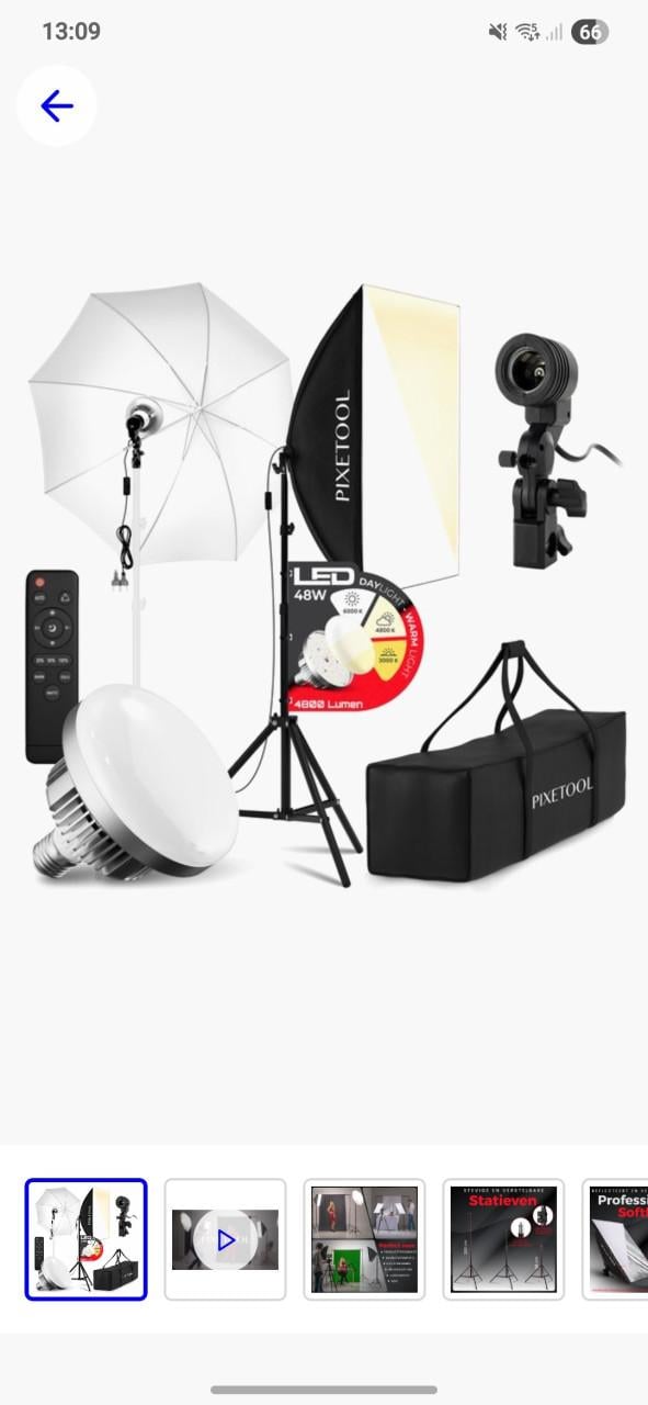 Lightbox voor fotografie