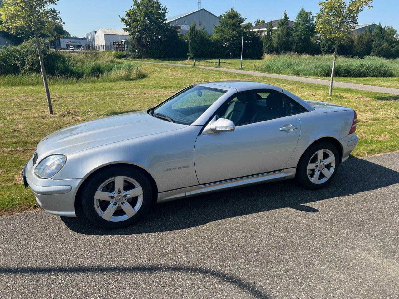 Zeer fraaie Mercedes SLK uit 2003, Automaat met slechts 138.000 km