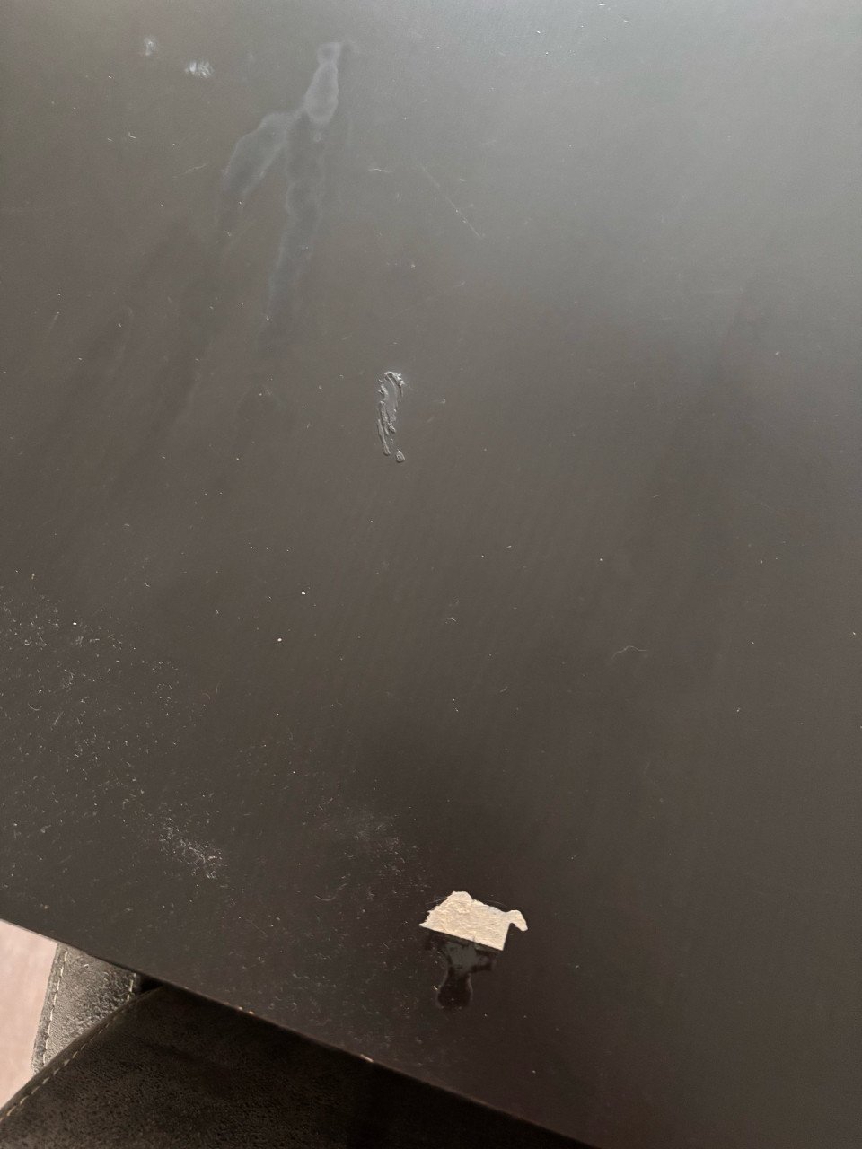 Zwarte tafel 6/10 personen