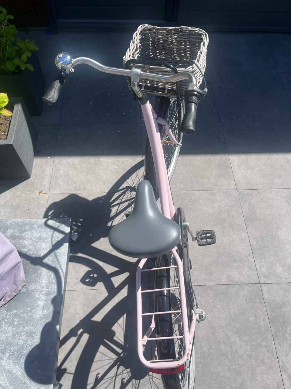 Roze Sparta kinderfiets 24inch