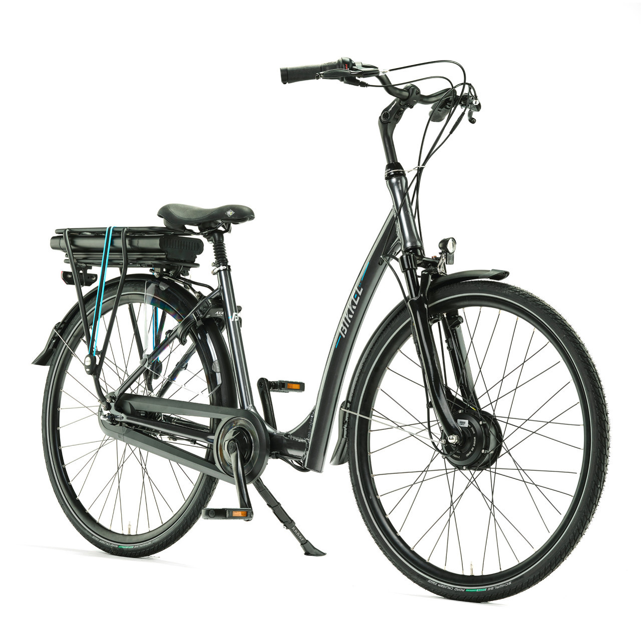 Bikkel met lage instap en lage framemaat en grote accu 468 Wh