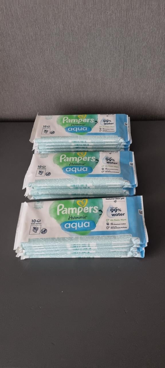 Pampers Billendoekjes Harmonie Aqua