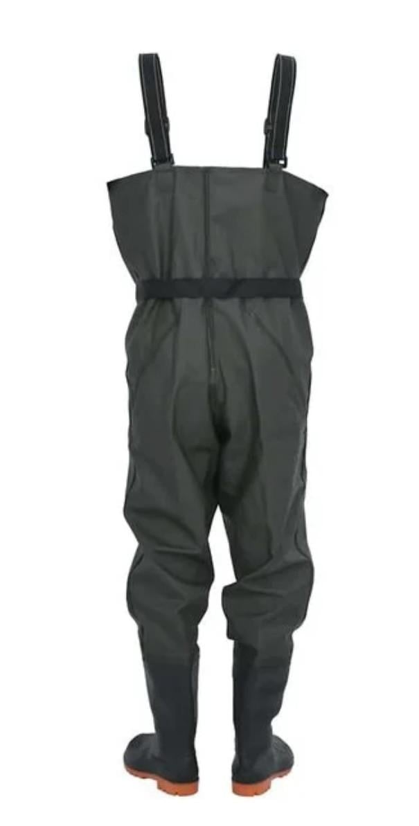 Nieuw waadpak met riem / maat 44 / Donkergroen
