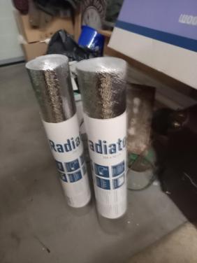 2 rollen radiator folie