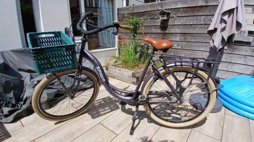 Spirit Moederfiets - Mat Grijs