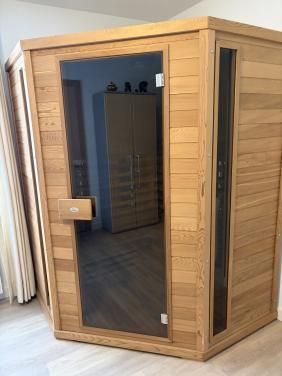 Sauna Nobel 150C red cedar   3 persoons 150 x 150 x 200