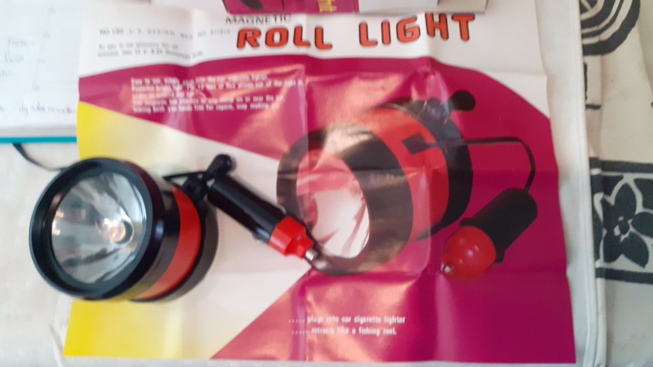 10 x Roll Light - 12 Volt -voor in sigaretten aansteker contact