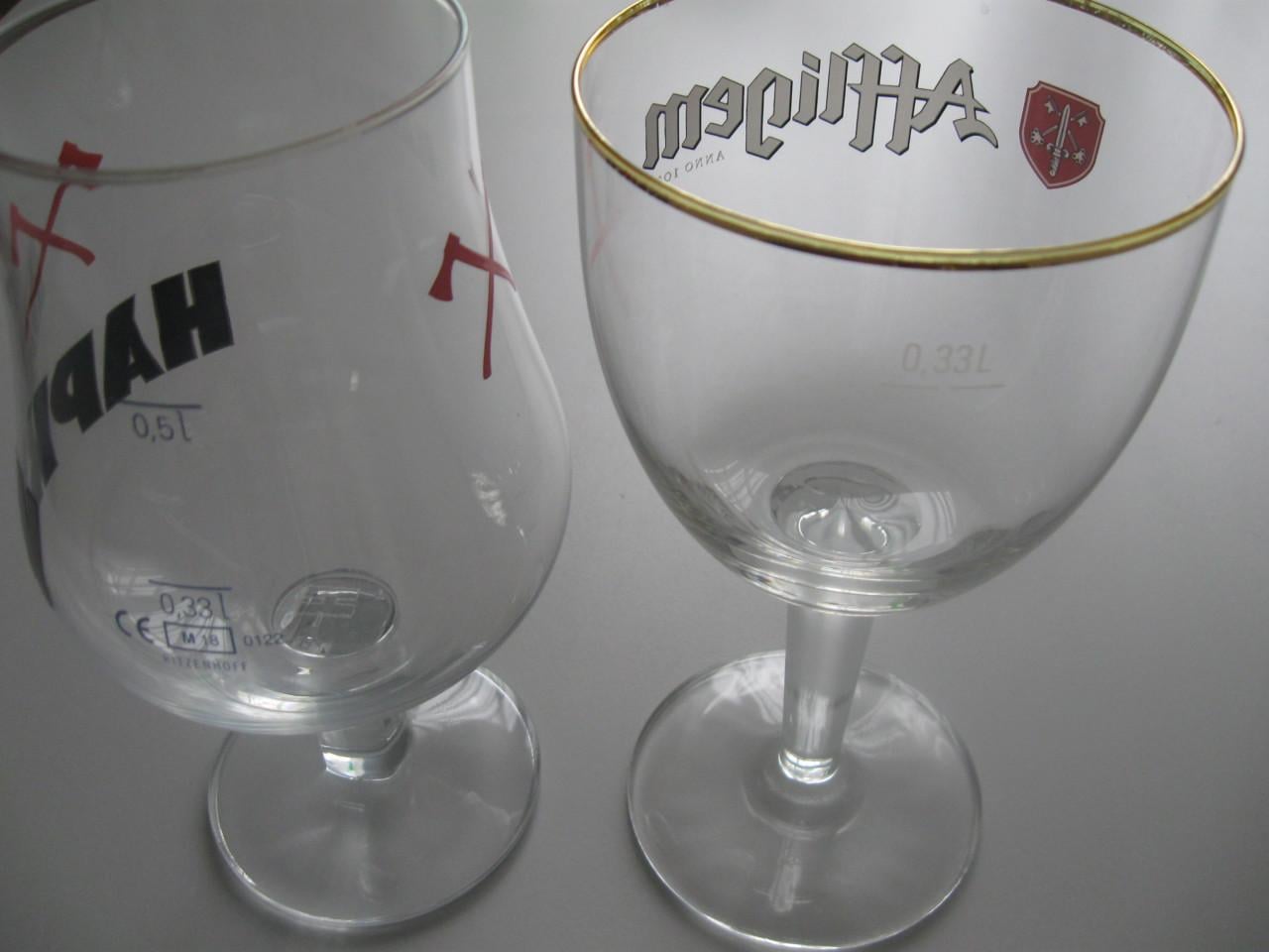 2 Trapisten glazen