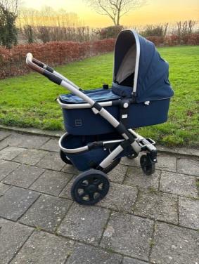 Kinderwagen - Joolz Geo Parrot Blue + verschillende accessoires