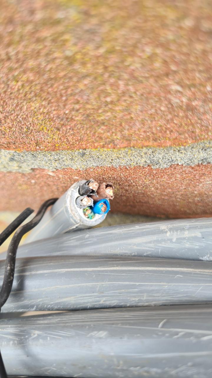 YMvK kabel 5x 6mm2  7,5M