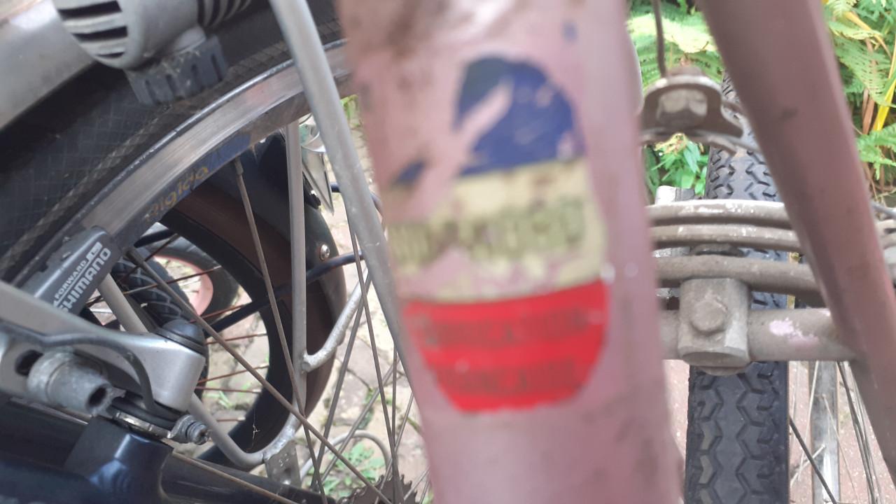 Damesfiets SPARTA- Vintage grijs / antraciet kleur / Collectors Item