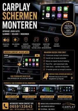 CarPlay schermen